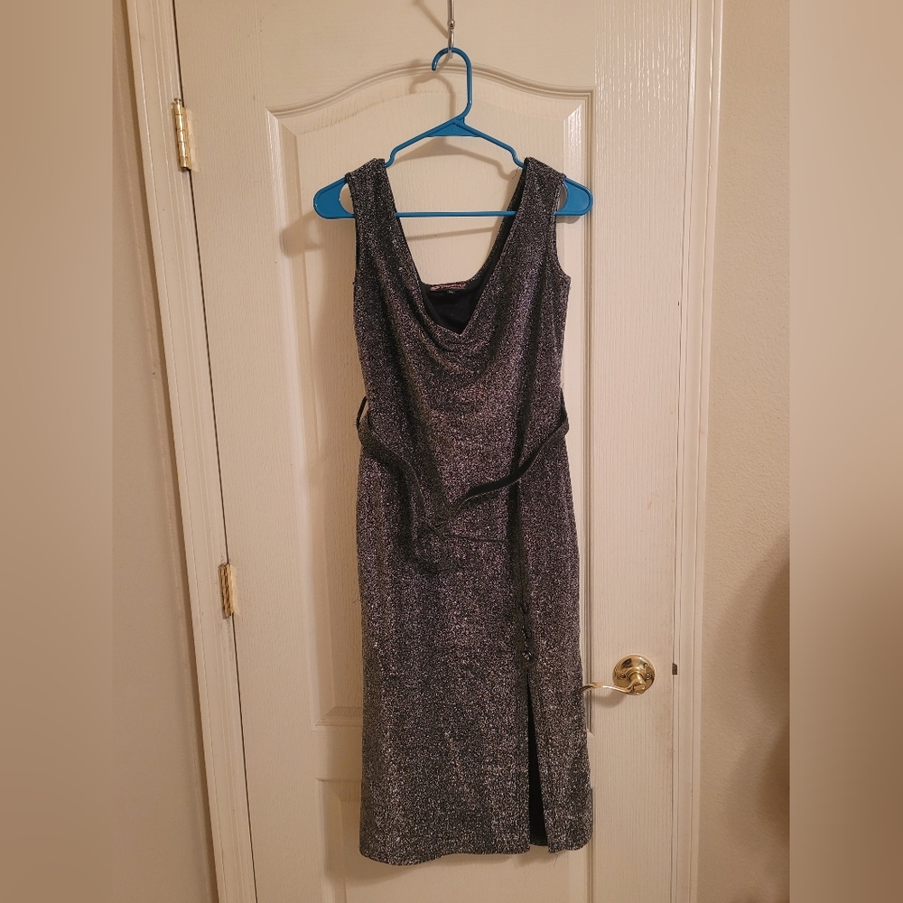 Tarantula Clothing XL Gun Metal Wiggle dress